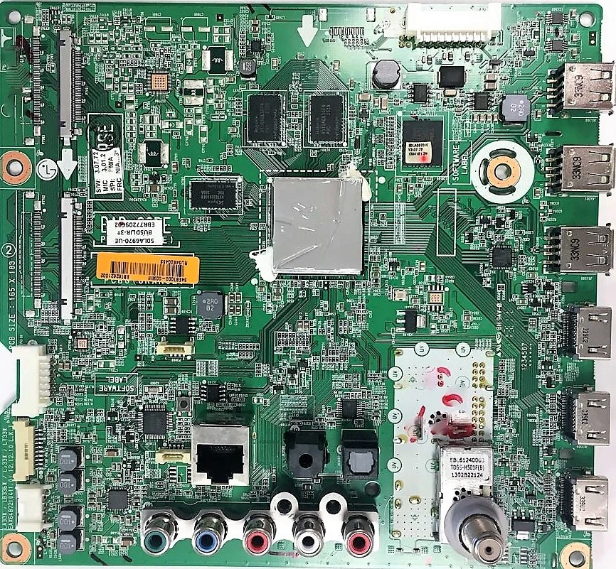 EBT62621002 LG Main Board, EAX64872104(1.0), EBR77209602, 50LA6970-UE, 50LA6970-UE.BUSDLJR