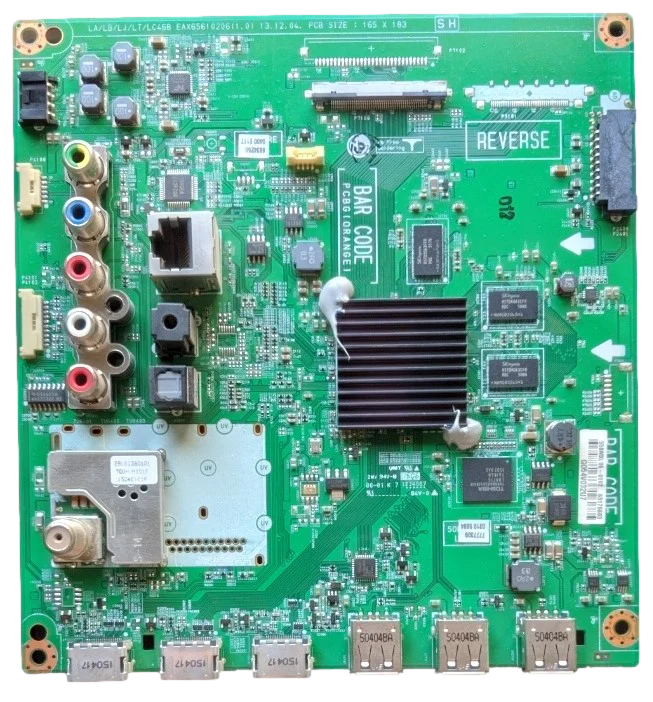 EBT63176603 LG Main Board, EAX65610206(1.0), 42LF5800-UA