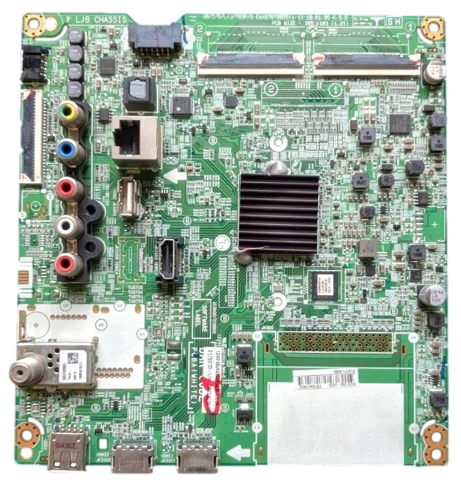 EBT65415002 LG Main Board, EAX67872805(1.1), 55UK6200PUA main board, 55UK6200PUA