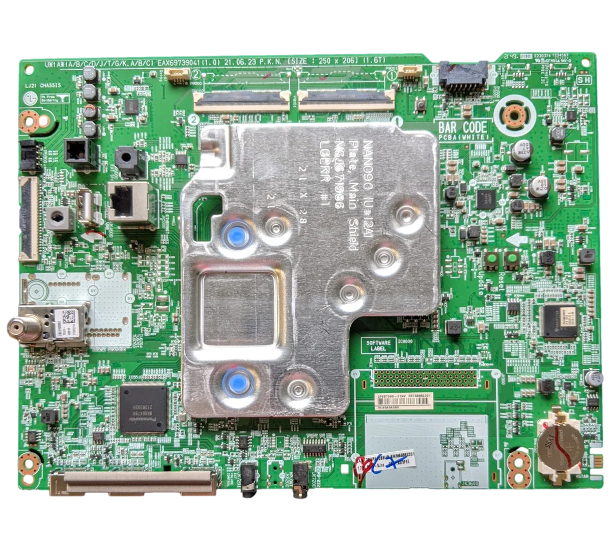 EBT66882301 LG Main Board, EAX69739041(1.0), 75UR640S9UD