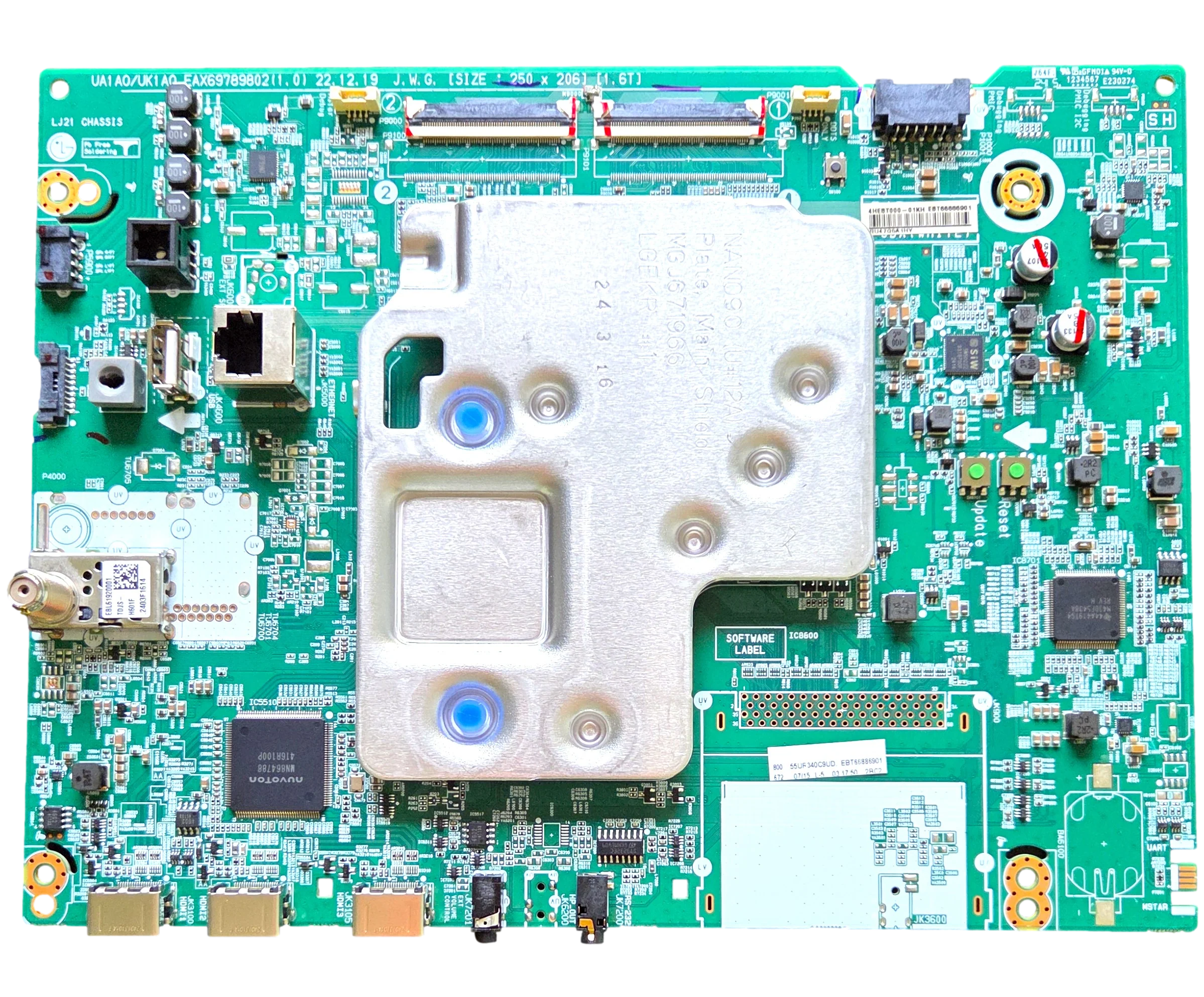 EBT66886901 LG Main Board, EAX69789802(1.0), 55UR340C9UD