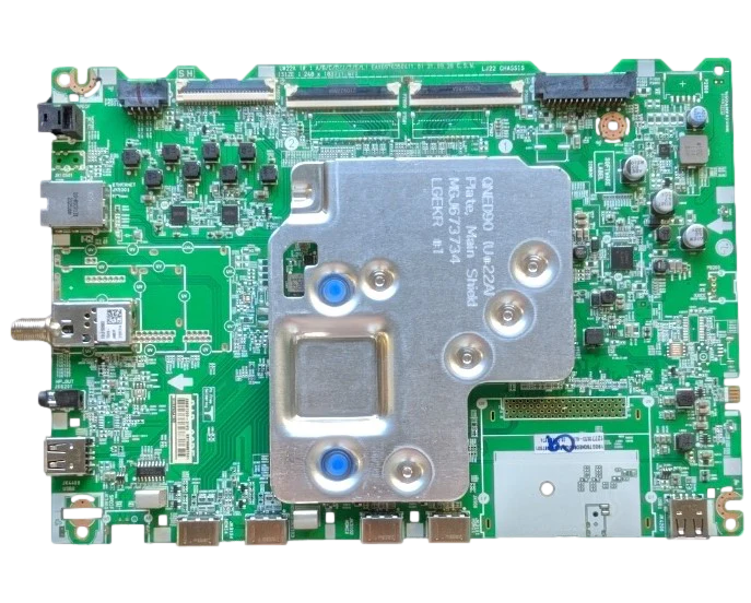 EBT66967001 LG Main Board, EAX69763504(1.0), 75QNED80UQA.BUSGLJR, 75QNED80UQA