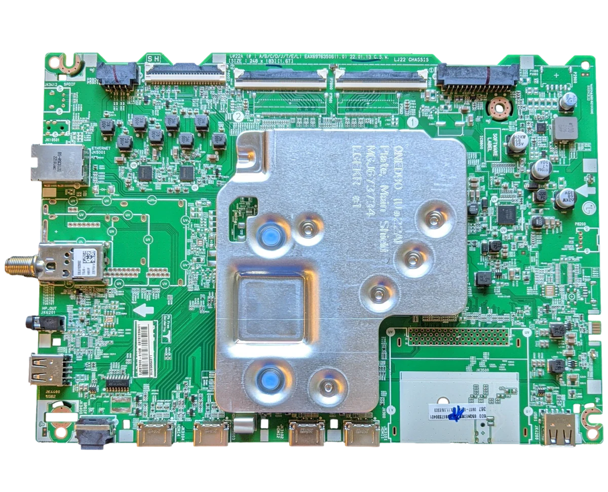 EBT67330401 LG Main Board, EAX69763506(1.0), 65QNED85UQA, 65QNED85AQA