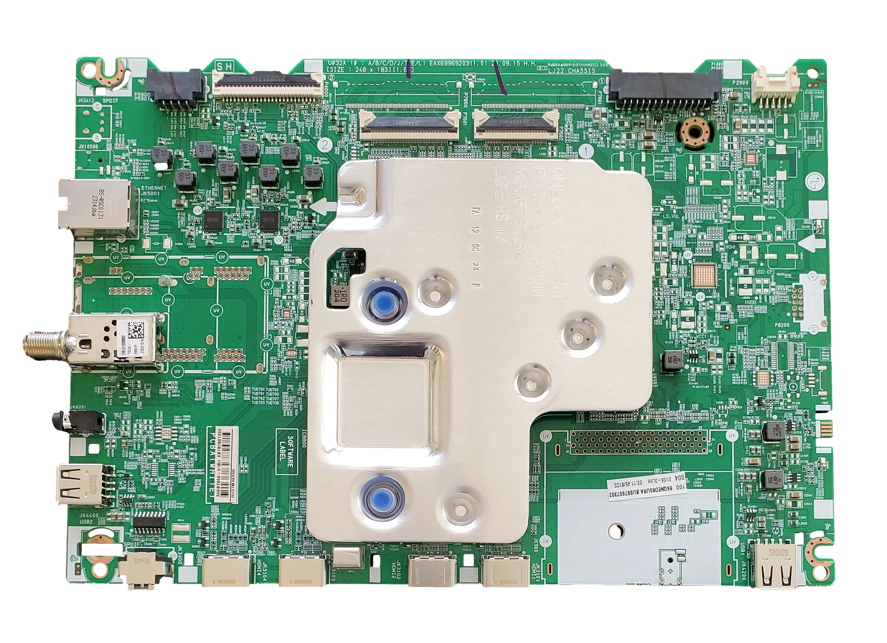 EBT67607302 LG Main Board, EAX69969203(1.0), 86QNED80URA