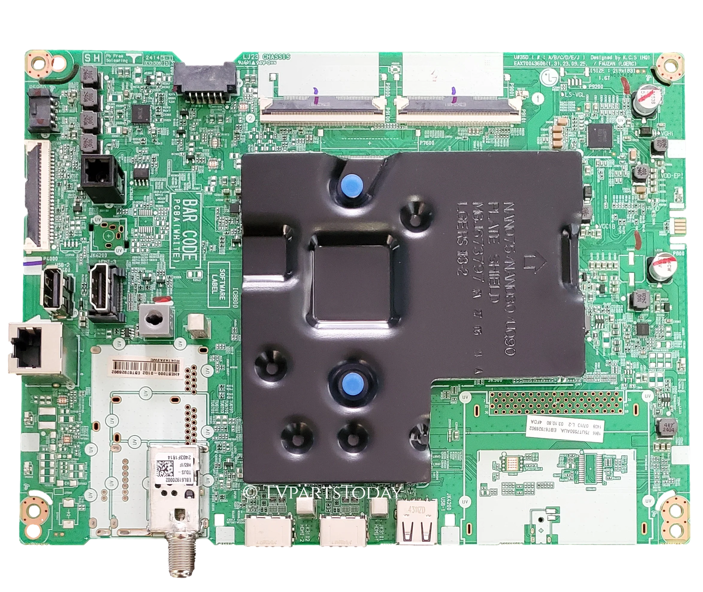 EBT67926902 LG Main Board, EAX70043606(1.3), 75UT7590PUA, 75UT7550AUA