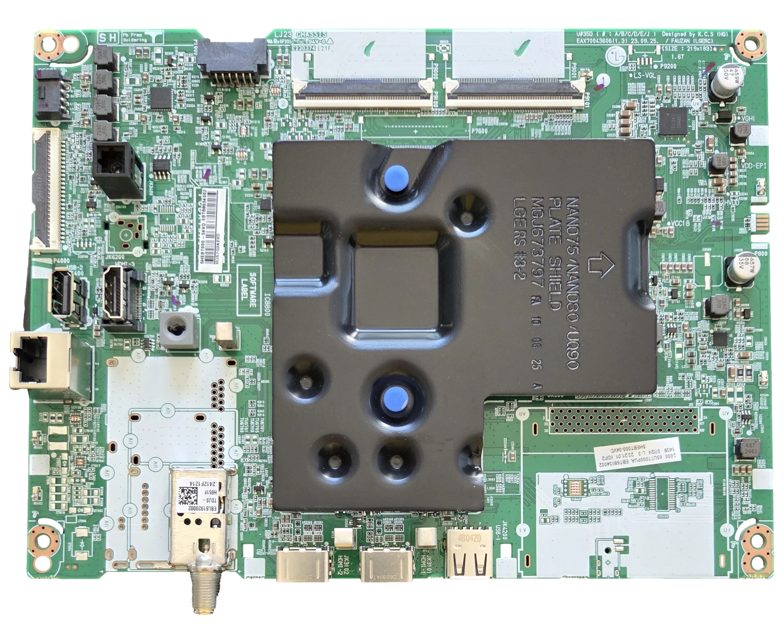EBT68034002 LG Main Board, EAX70043606(1.3), 65UT7000PUA.BUSMLKR, 65UT7000PUA
