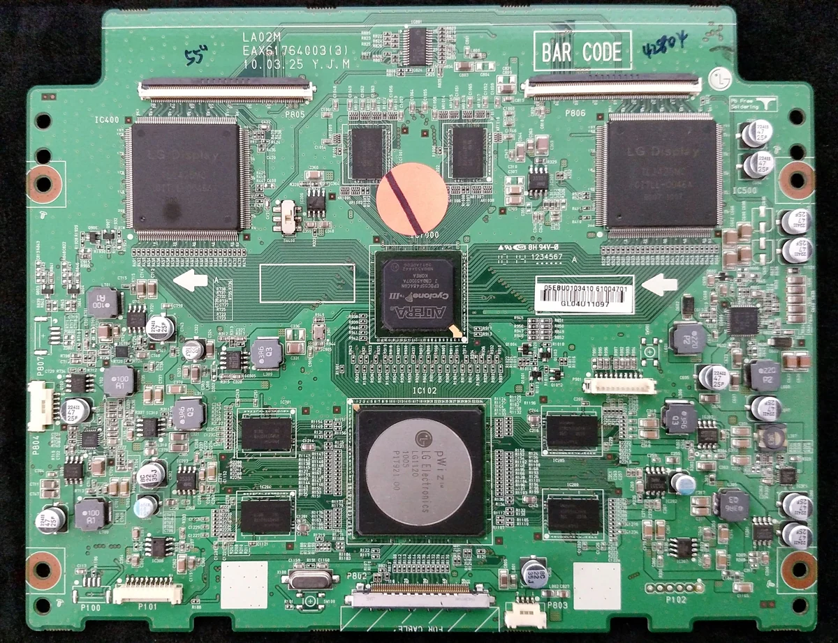 EBU61004701 LG TV Module, T-Con board, EAX61764003(3), 55LX9500-UA