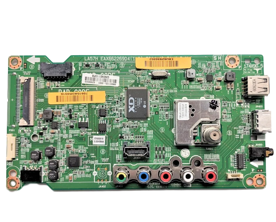 EBU62930352 LG Main Board, EAX66226904(1.0), 61EBU010-00GT, EBU62930352, 49LF5400-UB