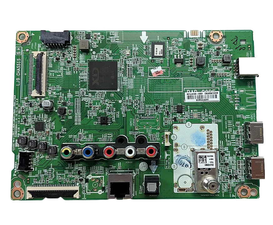 EBU65672209 LG Main Board, EAX68209004(1.0), 9E1L0123-0001, 43LM5700PUA