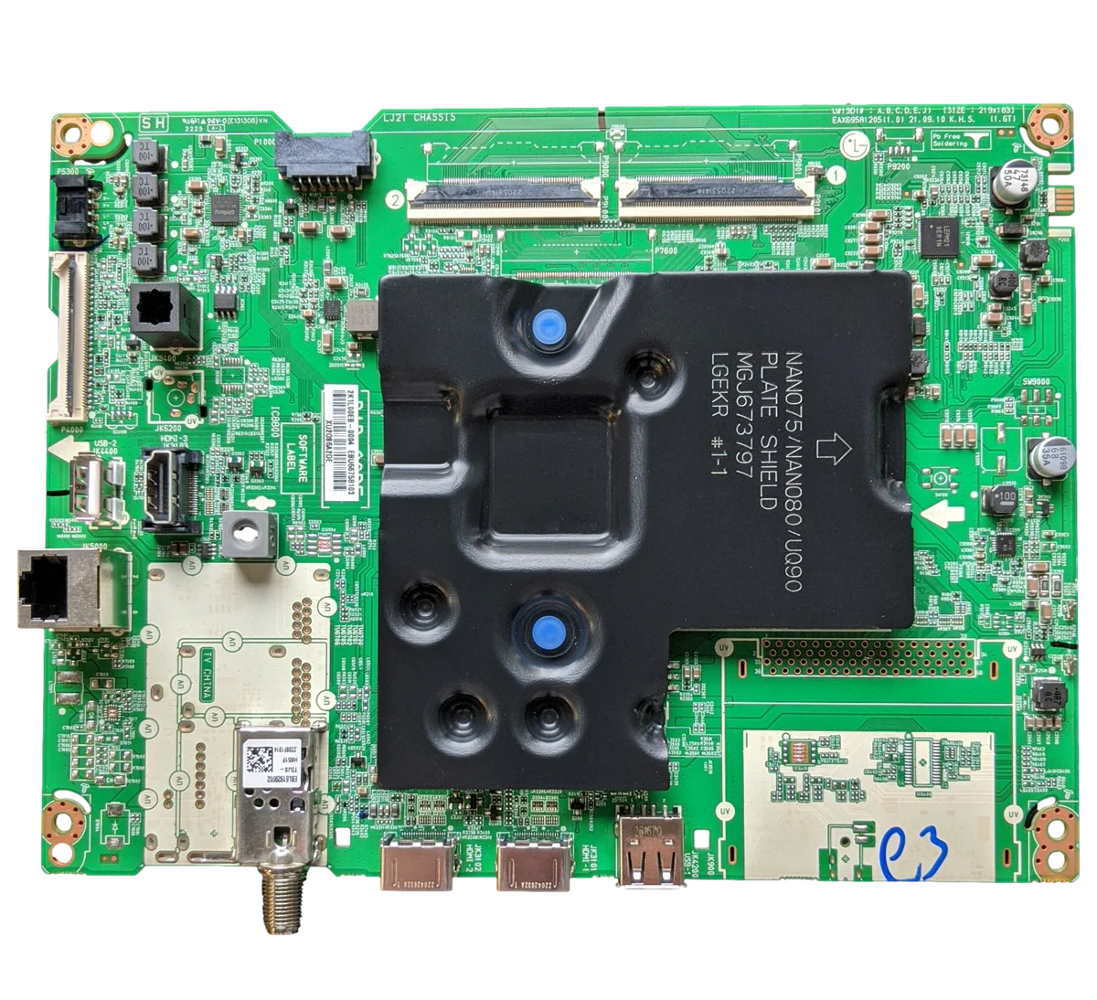 EBU66758103 LG Main Board, EAX69581205(1.0), 43UQ9000PUD