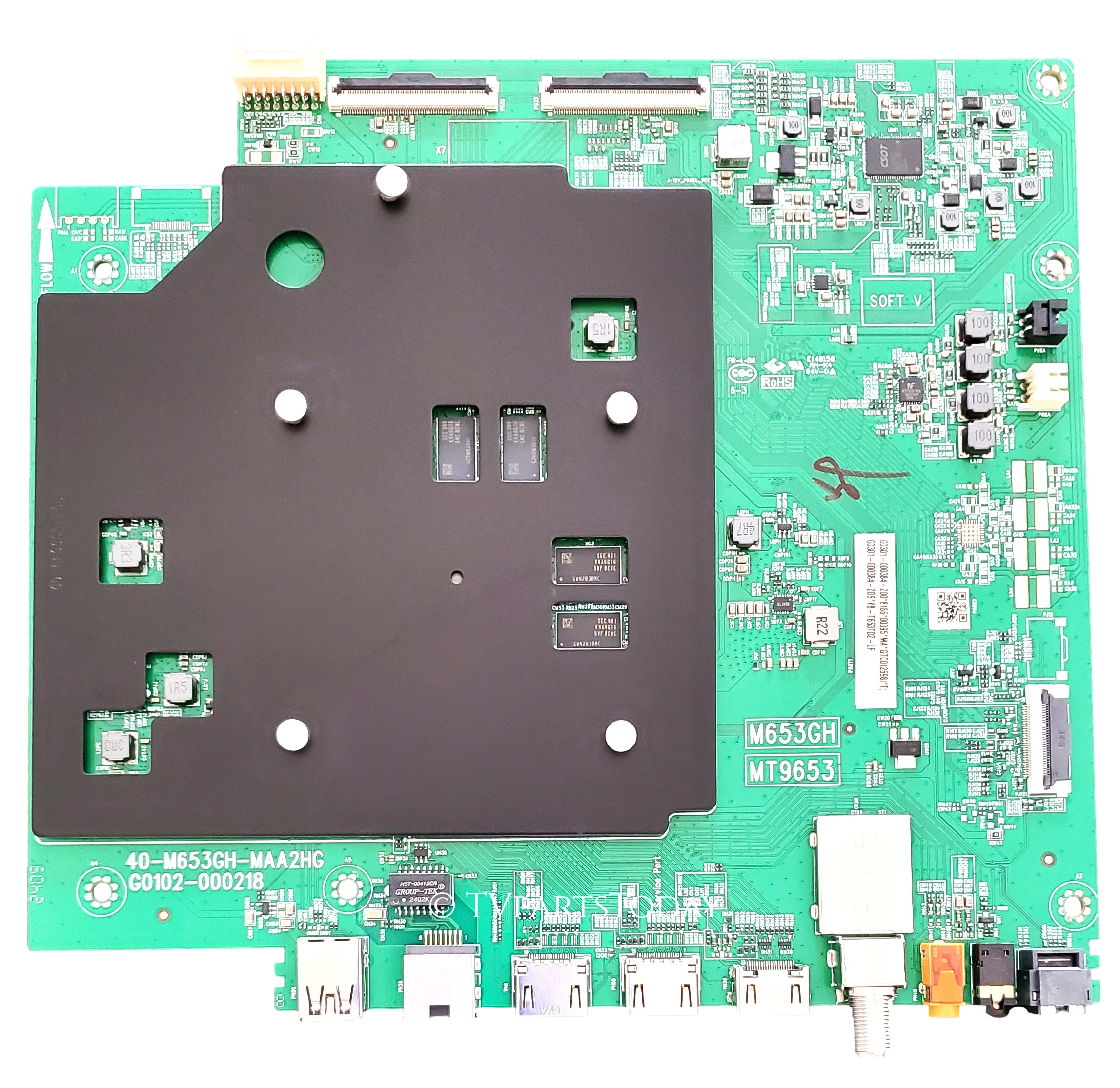 G0301-000384 TCL Main Board, 40-M653GH-MAA2HG, G0102-000218, 43Q651G, 65S551G, 75S551G, 75Q651G, 65Q651G