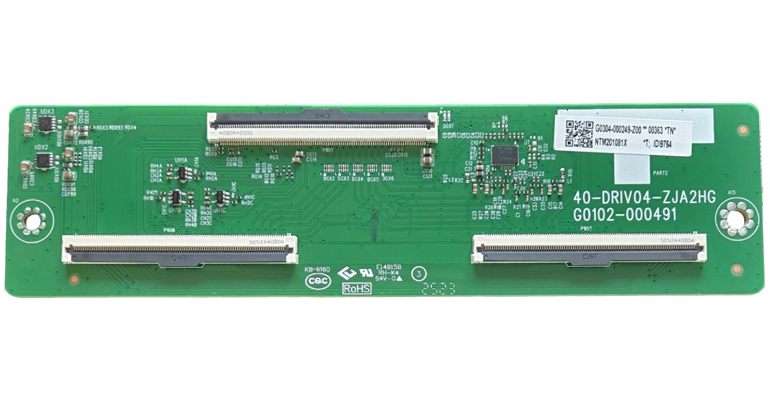 G0304-000249 TCL T-Con, 40-DRIV04-ZJA2HG, 98QM8K