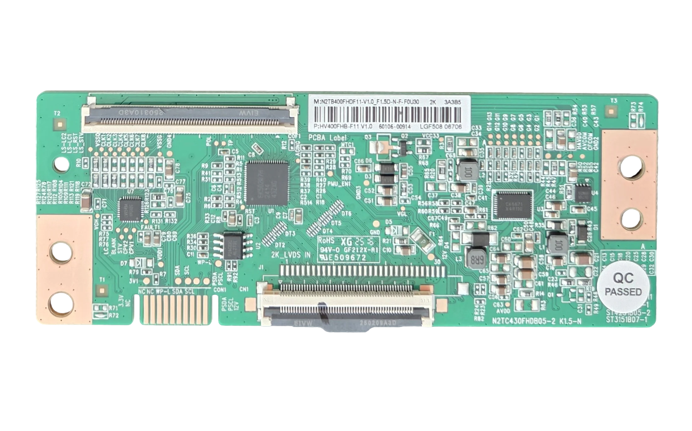 HV400FHB-F11 Insignia T-Con, N2TB400FHDF11-V1.0, NS-40F401NA26
