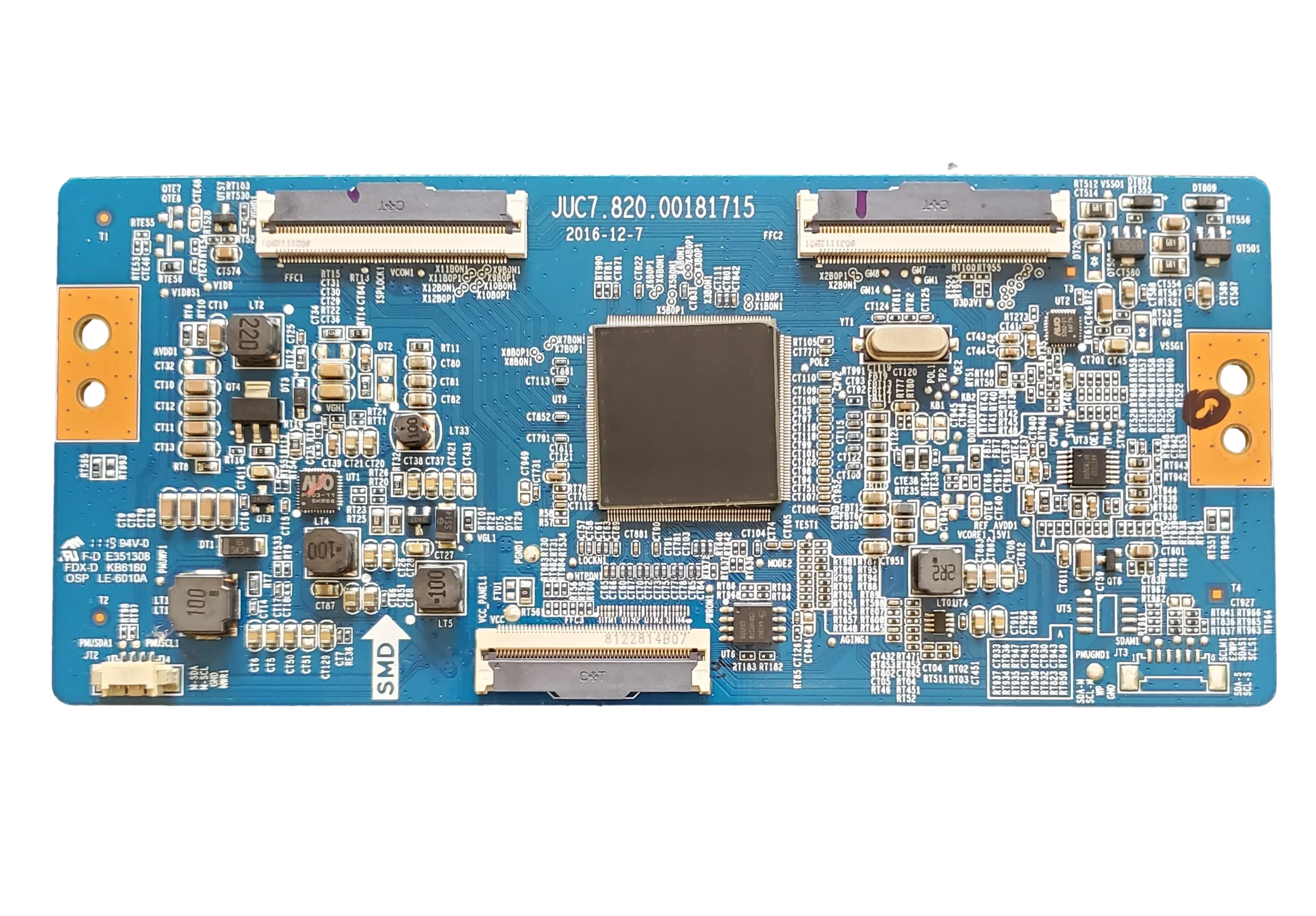 JUC7.820.00181715, Onn T-Con Board, JUC7.820.00181715, ONA43UB19E04
