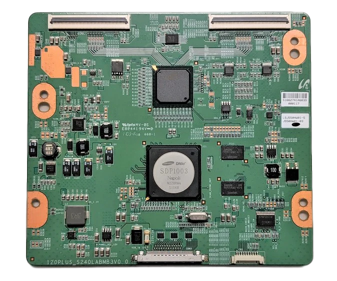 LJ94-16627A Samsung T-Con Board, 120PLUS_S240LBMB3V0.0, E8844194, UN55D6400UFXZA
