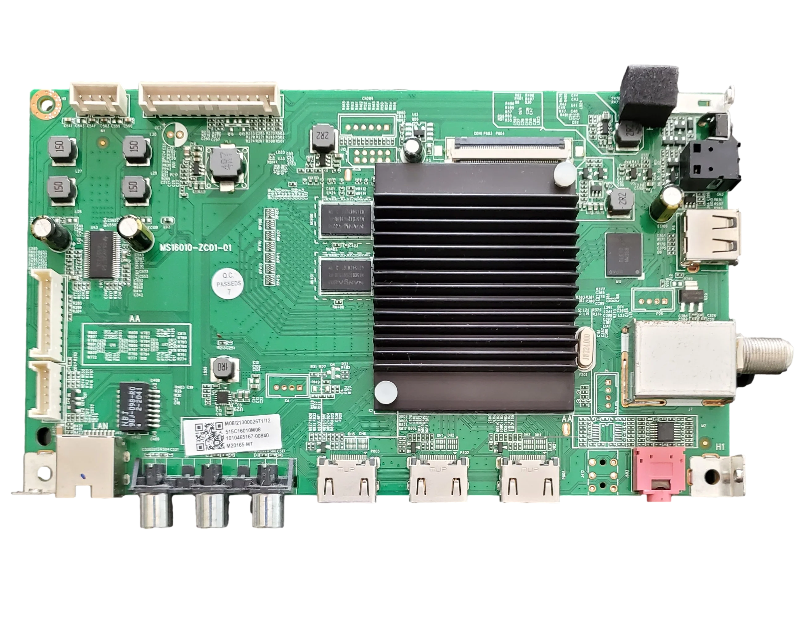 M20165-MT Onn Main Board, 515C16010M08, MS16010-ZC01-01, 100012586