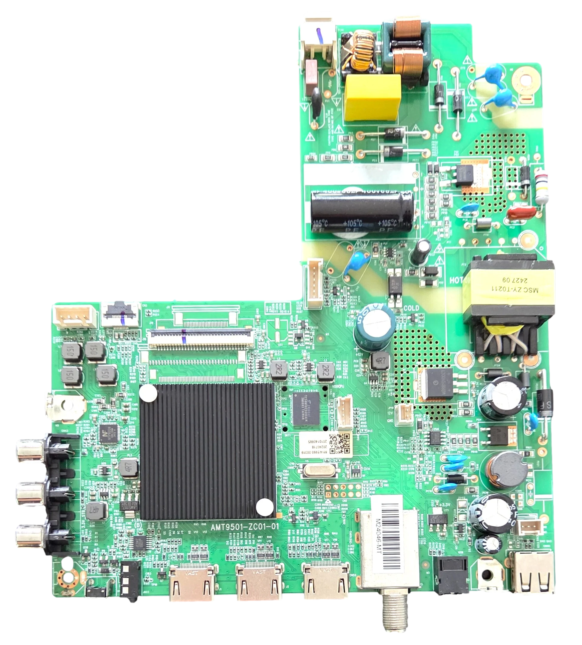 M24046-MT Onn Main Board, AMT9501-ZC01-01, M14, 100058007