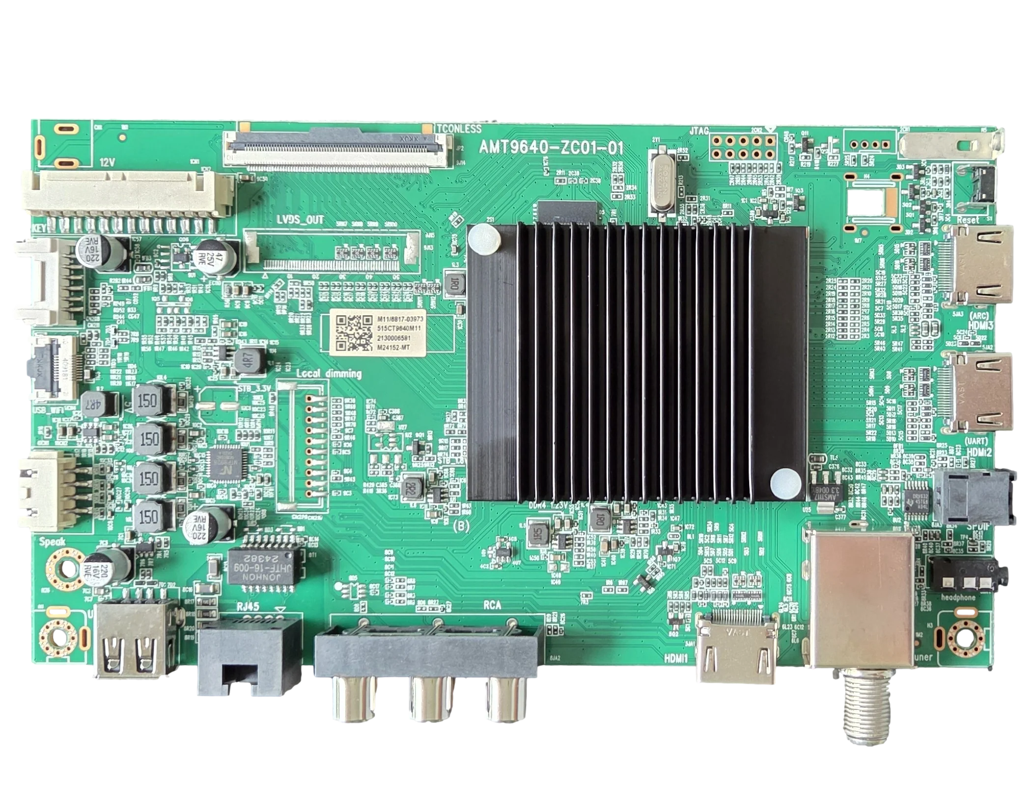 M24152-MT Onn Main Board, AMT9640-ZC01-01, 515C9640M11, 100012585