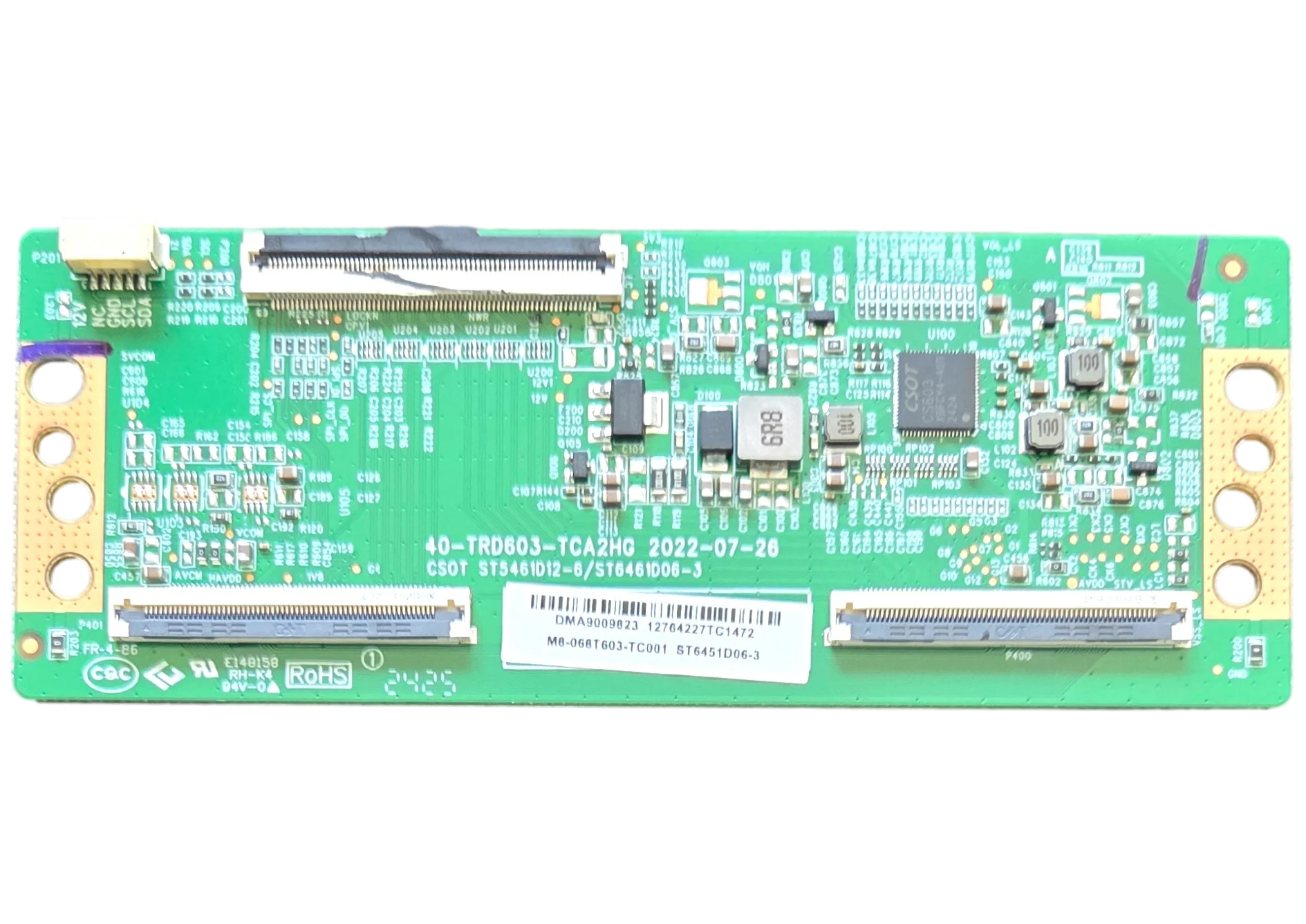 M8-068T603-TC001 Funai T-Con, 40-TRD603-TCA2HG, ST6451D06-3, 65PUL7973/F7