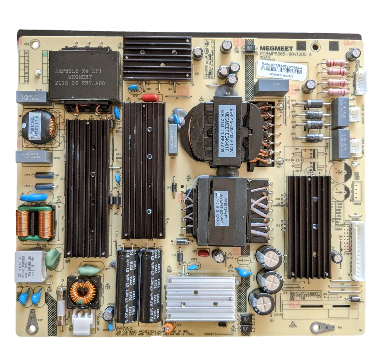 MP5565-90V1200 RCA Power Supply, MP5565-90V1200, RWOSU7049