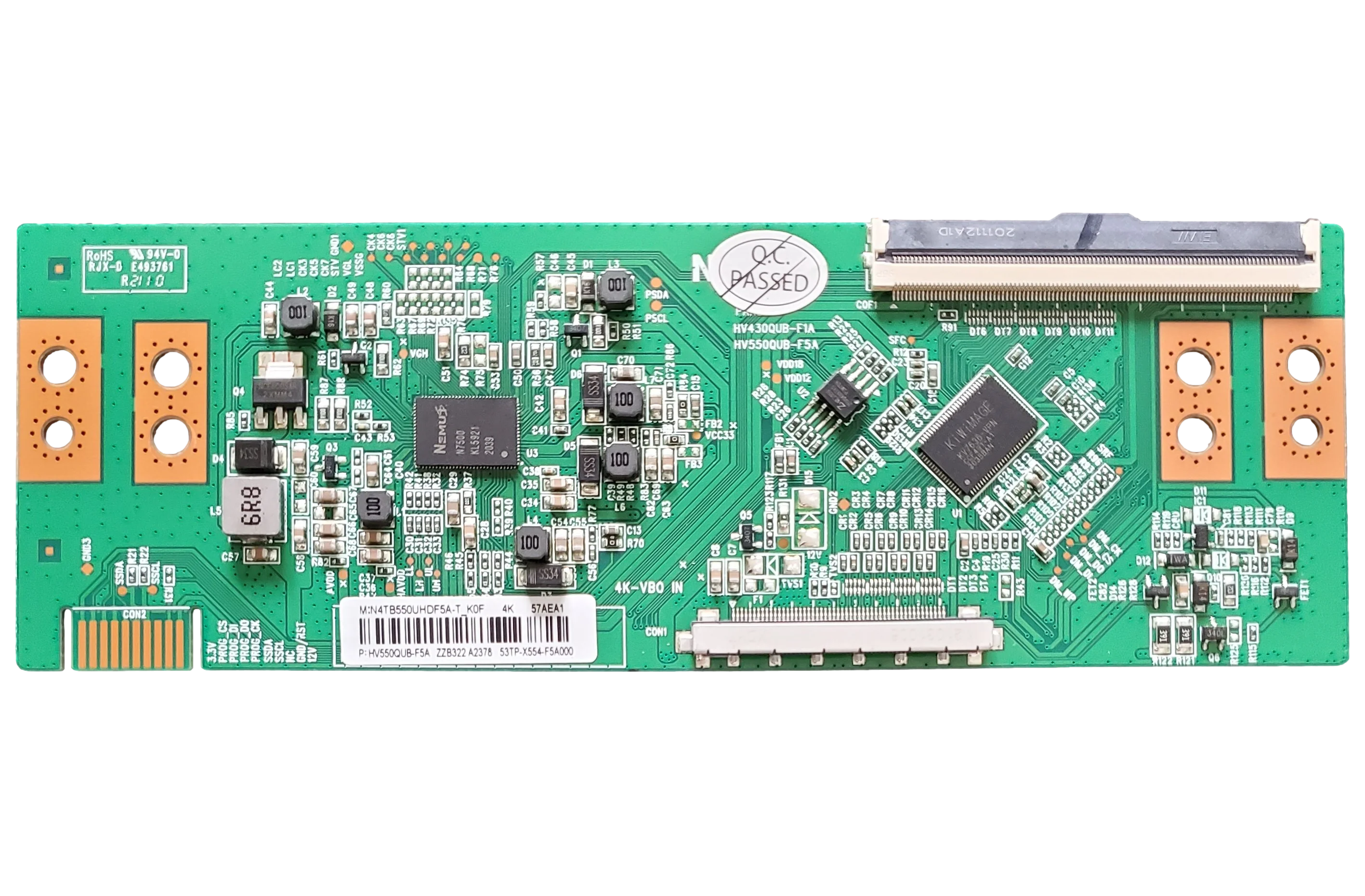 N4TB550UHDF5A-T Sceptre T-Con, N4TB550UHDF5A-T, HV550QUB-F5A, VRTV83BB