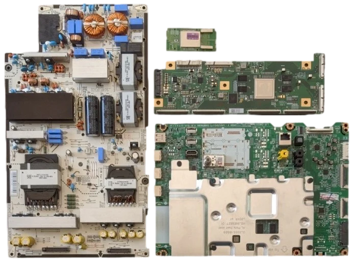 OLED65B9PUA TV Repair Parts Kit, EBT65973003 Main Board, EAY65170411 Power Supply, 6871L-6088D T-Con, EAT64454802 Wifi, OLED65B9PUA.DUSQLJR