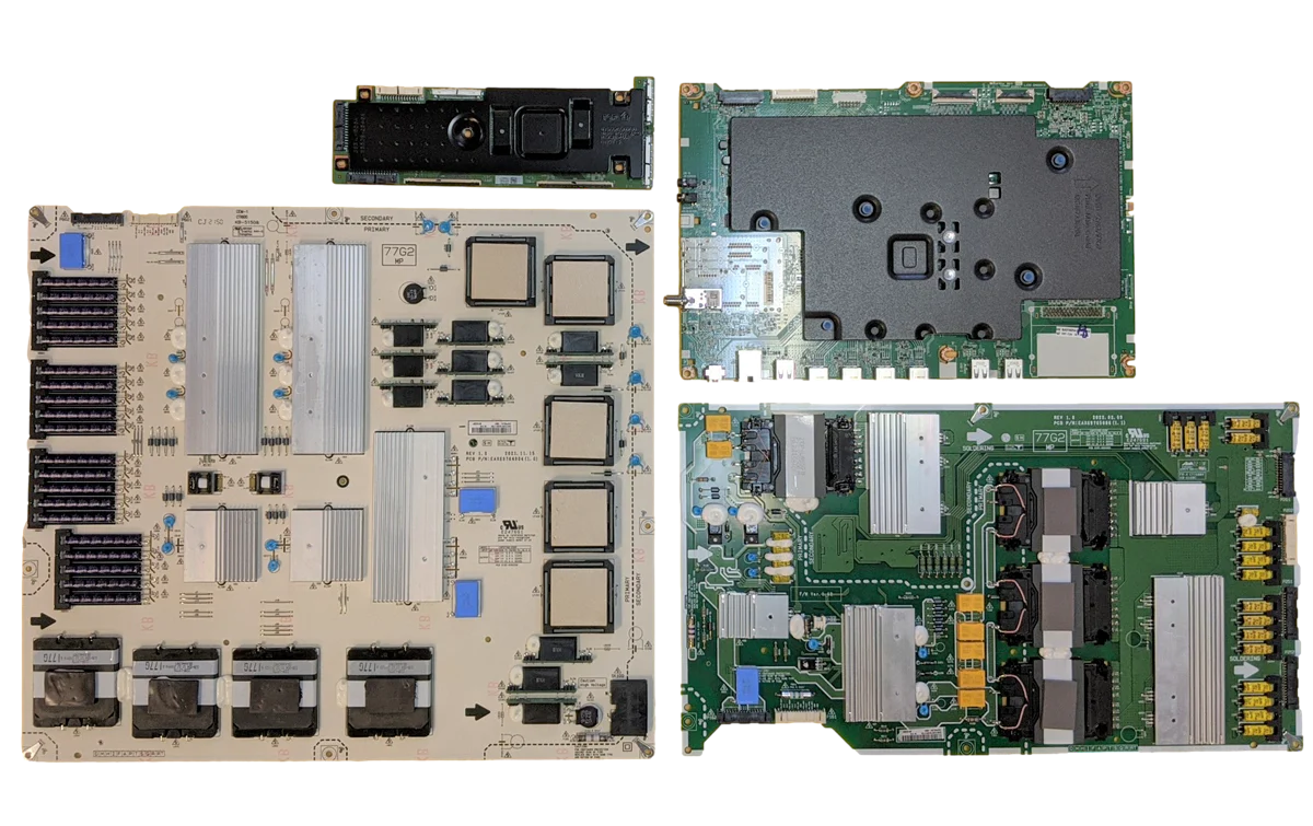 OLED77G2PUA LG TV Repair Parts Kit, EBT66914903 Main Board, EBR36152301 Power Supply, EBR36152401 Power Supply, 6871L-6919A T-Con, OLED77G2PUA
