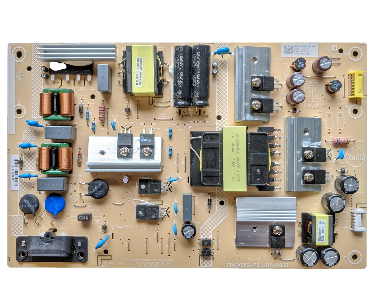 PLTVLW121XABS ONN Power Supply, 715GA052-P01-011-003S, 100012586