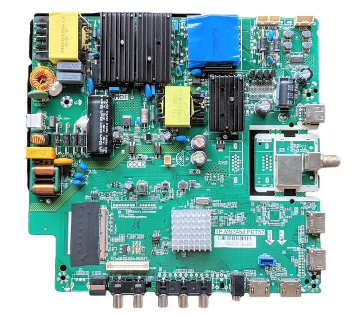 Proscan AE0010997 Proscan Main Board,  AE0010997, TP.MS3458.PC757, A17093650, LSC480FN04, PLED4890-UHD A1709