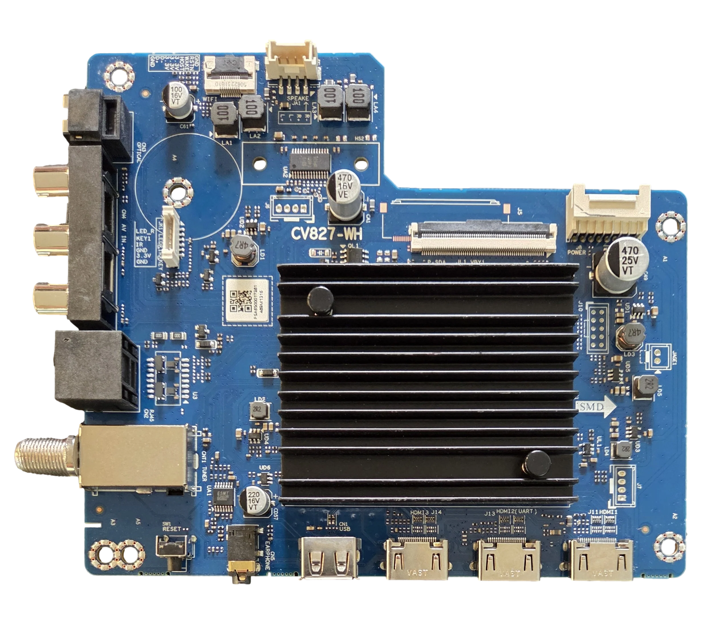 PSA6500017281 Roku Main Board, CV827-WH, 65CC