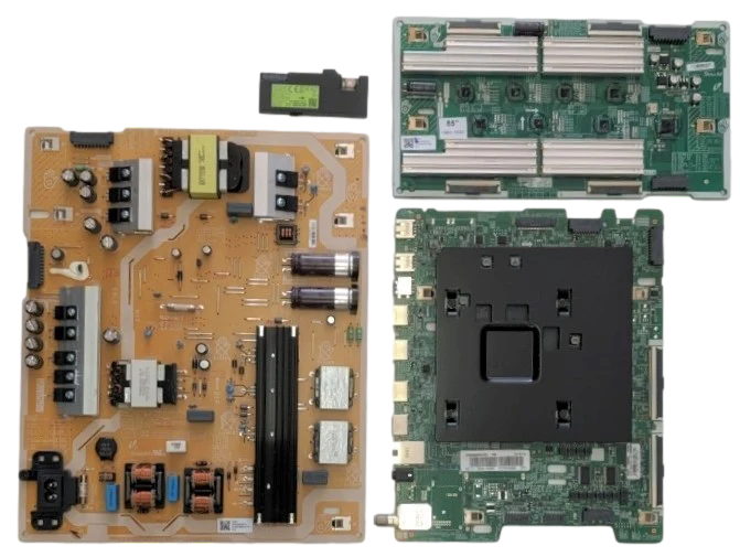 QN55Q80RAFXZA Samsung TV Repair Parts Kit, BN94-14058G Main Board, BN44-00987A Power Supply, BN44-00985A LED Driver, BN59-01314A Wifi, QN55Q80RAFXZA (FA02)
