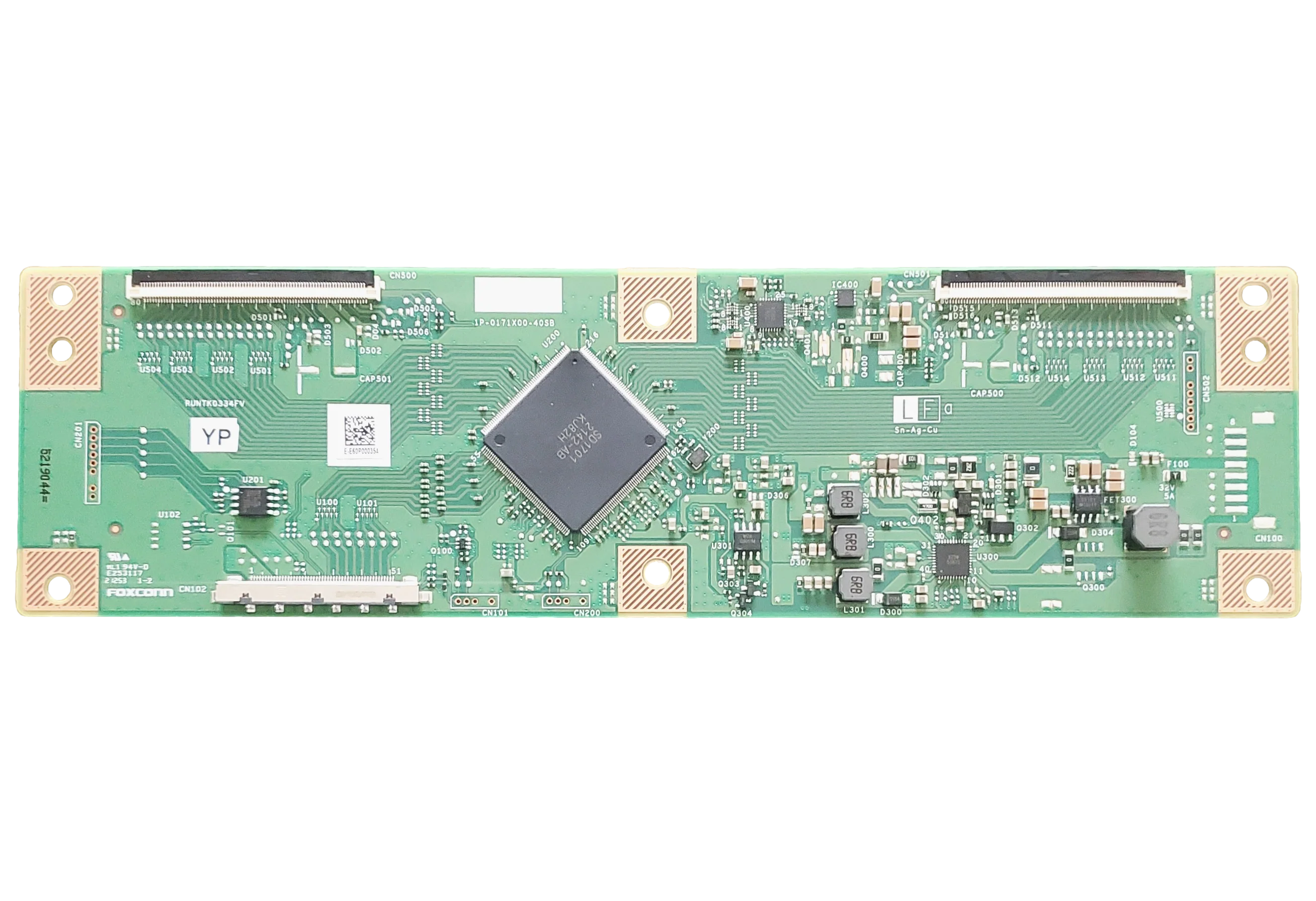 RUNTK0334FVYP Vizio T-Con Board, 1P-0171X00-40SB, 4T-B60CJ1U