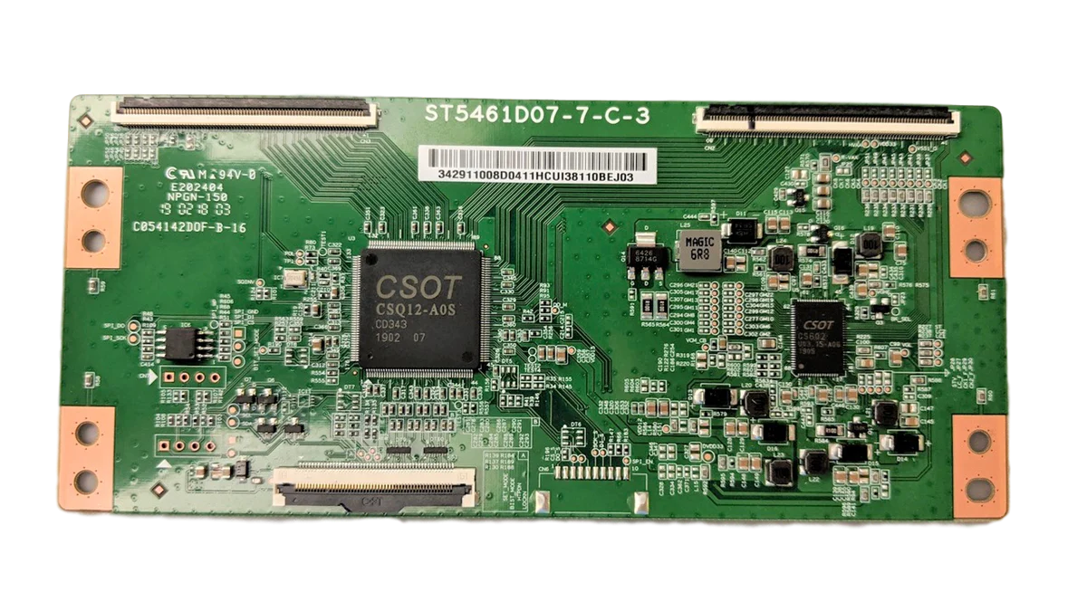 ST5461D07-7-C-3 Toshiba T-Con, 342911008, C054142D0F-B-16, 55LF711U20, 55R82, 55R613
