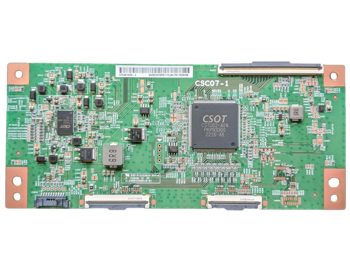 ST5461D20-2 TCL T-Con, CSC07-1, 34292Z0116P, 55R655