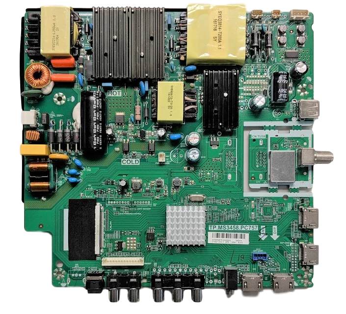 TP.MS3458.PC757 RCA Main Board, RTU4002 Mian Board, ST5464D04-2, A16054876, RTU4002