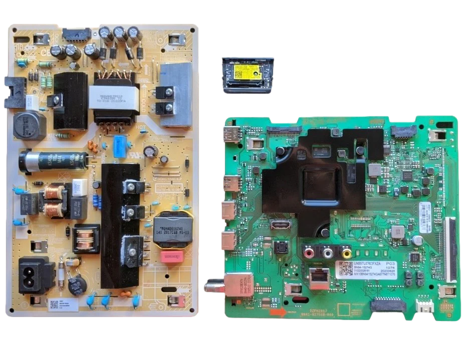 UN55TU8200FXZA Samsung TV Repair Parts Kit, BN94-15274G Main Board, BN44-01054A Power Supply, BN59-01342A Wifi, UN55TU8200FXZA