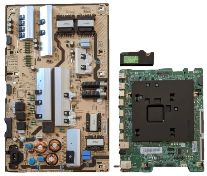 UN75RU8000FXZA Samsung TV Repair Parts Kit, BN94-14163F Main, BN44-00874E Power, BN59-01314A Wifi, UN75RU8000FXZA, UN75RU800DFXZA