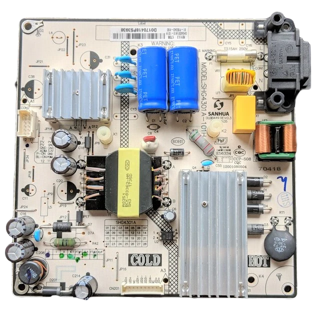X490251 Hitachi Power Supply, SHG4301A10-101H, 81-PBE043-H93, DLBB449 REV:0.3, 43R80