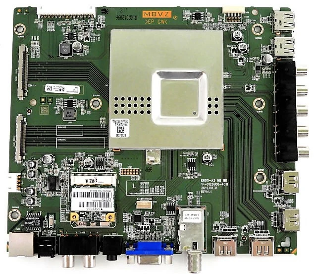 Y8385864S Vizio TV Module, main board, 0160CAP00100ST, 1P-0127X01-4010, 01-60CAP001-00, 0160CAP00100ST, 1P-0128J00-4010, 1P-0128J00-4012, E601I-A3, E601I-A3E